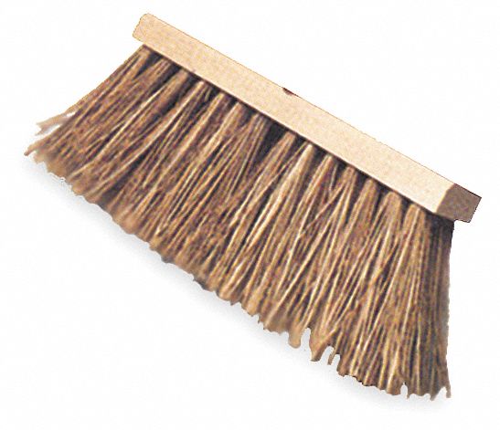 Push Broom, PP, Wood Block, 16 In. OAL