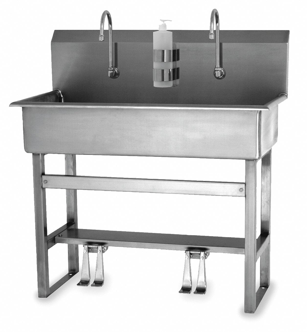 2-Person Wash Station, Battery Operated
