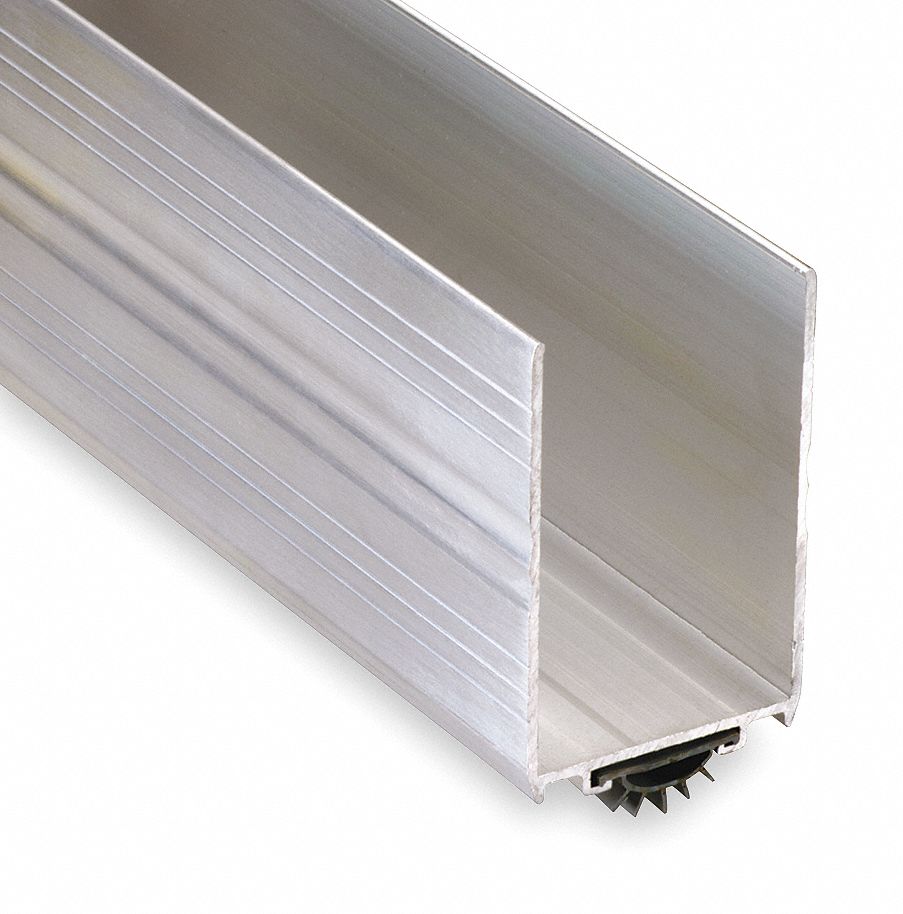 Door Bottom Kick Plate, 4 Ft L