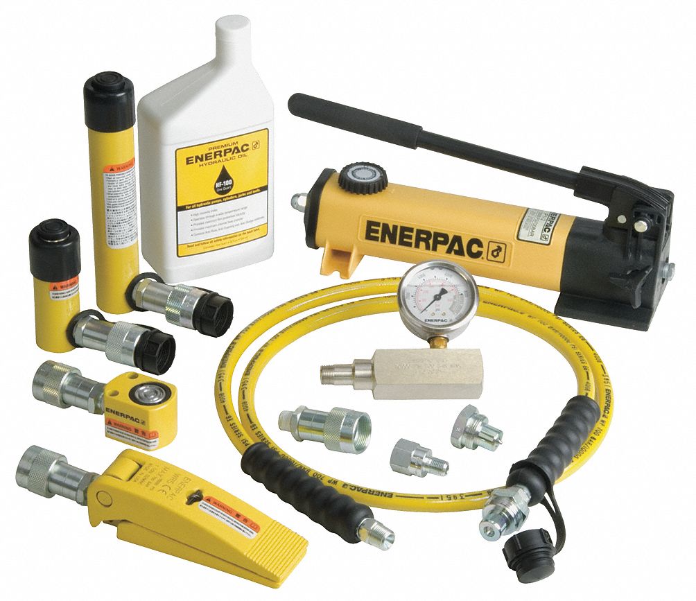 Hydraulic Lifting Set, 25 Ton Cap, 13 PC