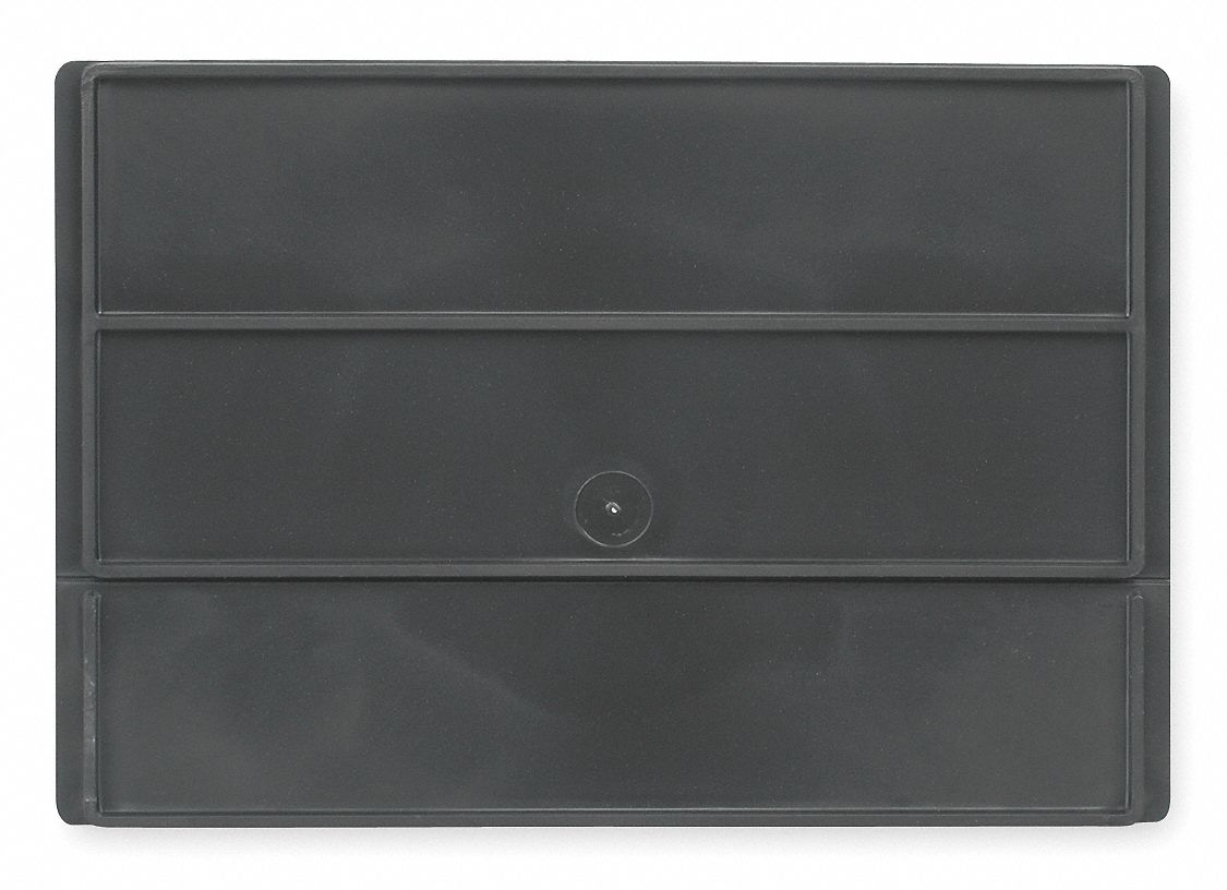 Bin Divider, Black, PK6