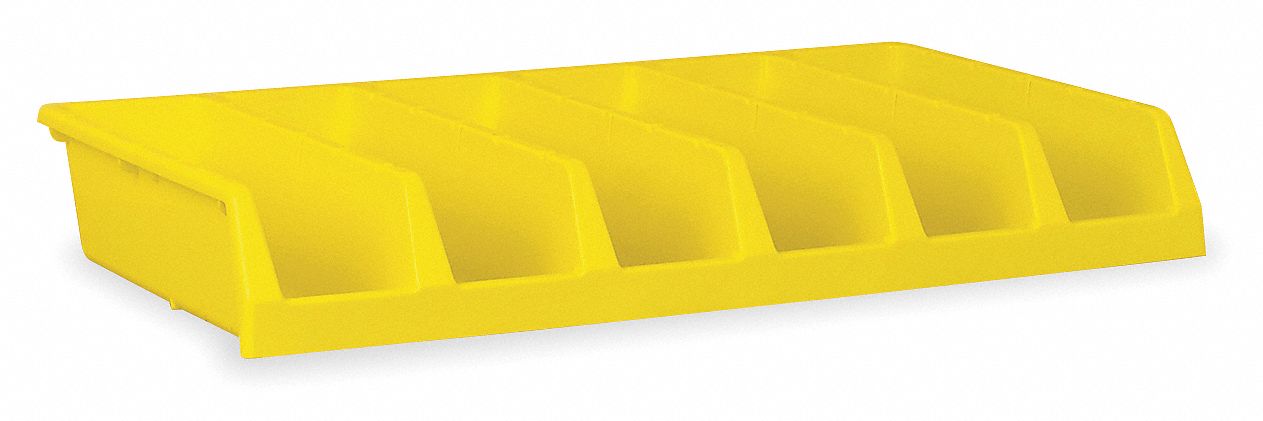 Systems Bin, L18, W33, H5, Yellow