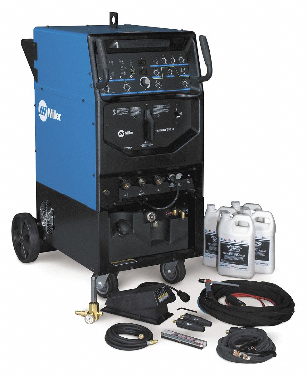 TIG/Stick Welder, 1 Phase, 3-310 A, 80 OCV