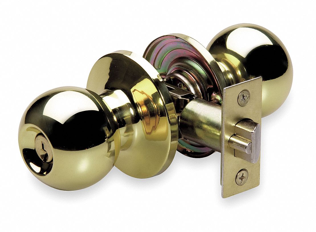PB Ball Knob Keyed Entry