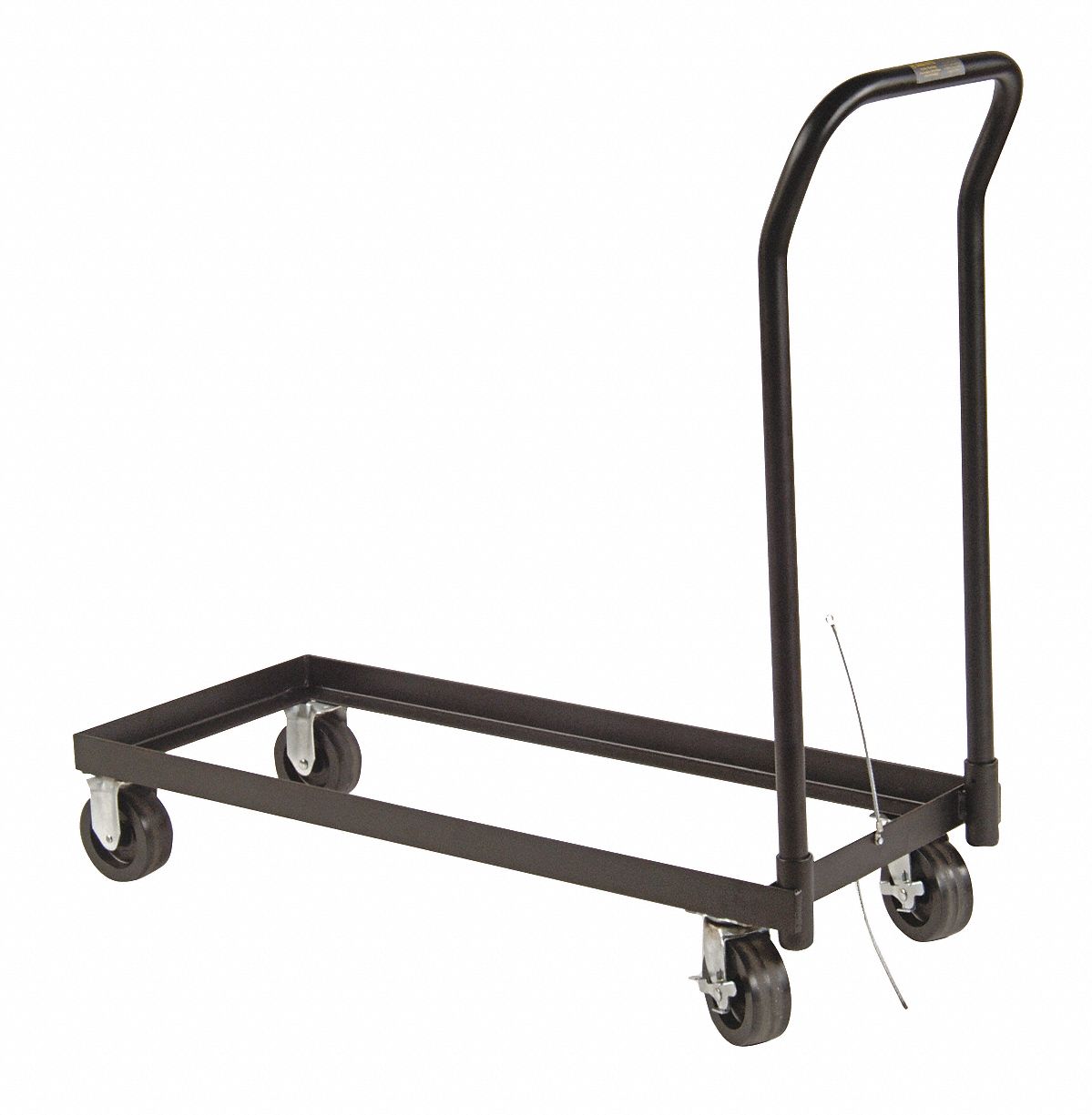Cabinet Rolling Cart, Steel, 43-1/4 In. W