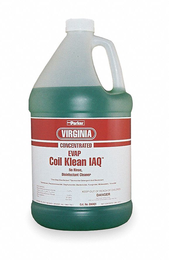 Evaporator Coil Cleaner, No-Rinse, 1 Gal