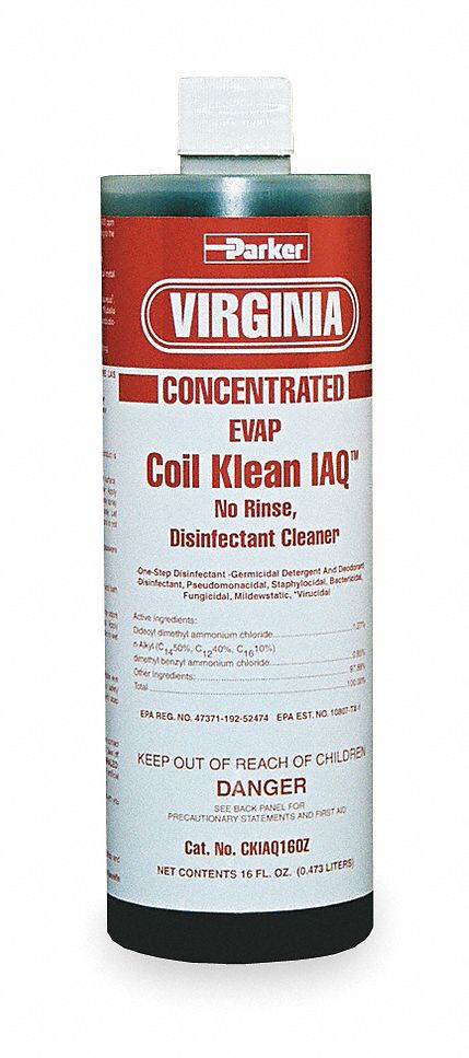 Evaporator Coil Cleaner, No-Rinse, 16 Oz