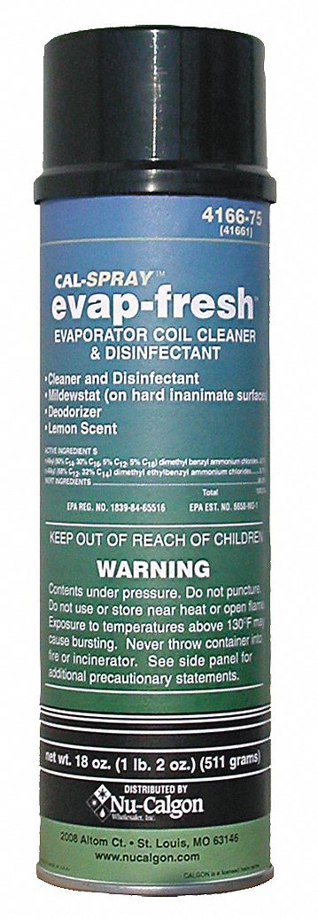 Aerosol Evaporator Coil Cleaner, No Rinse
