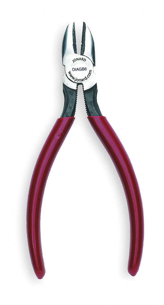 Diagonal Skin and Strip Plier, 6 1/16 In