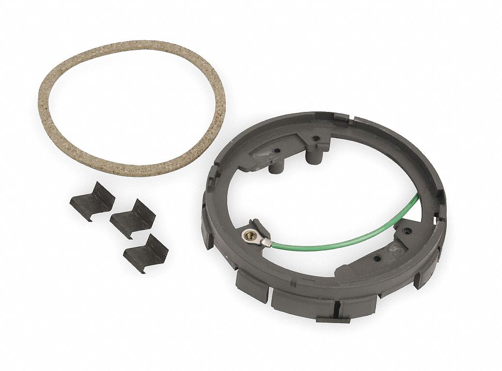 Floor box, Round, Adj Ring, Non-Metallic