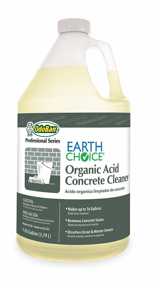 Organic Acid Concrete Cleaner, 1 gal., PK4