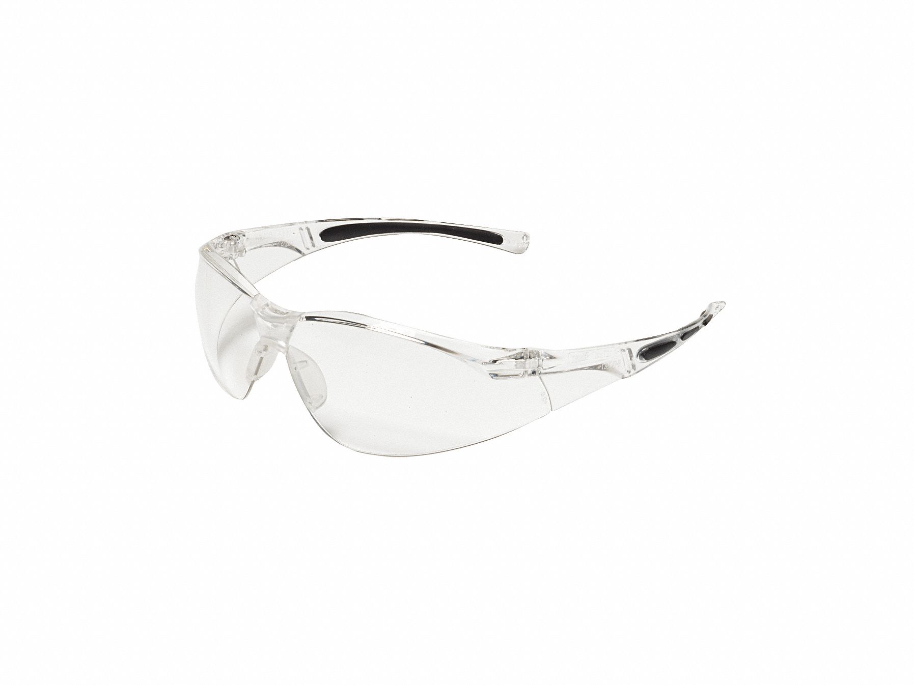 Safety Glasses, Clear, Scratch-Resistant