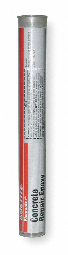 Epoxy, Concrete Repair, Gray, 4 Oz, Stick