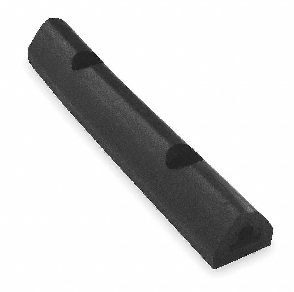 Dock Bumper, Rubber, 1-3/4x2x12 In.