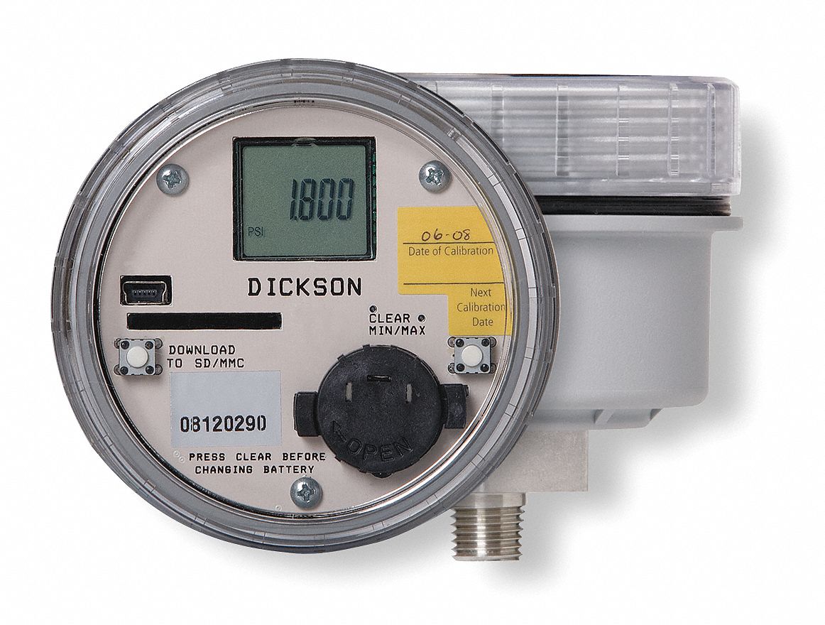 Data Logger, Pressure Range 0 to 100 PSI