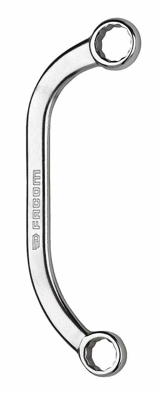 Obstruction Box Wrench, 10x12mm, 5-5/8 L