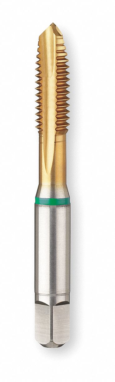Straight Flute Tap, Plug, Cobalt, M4x0.70