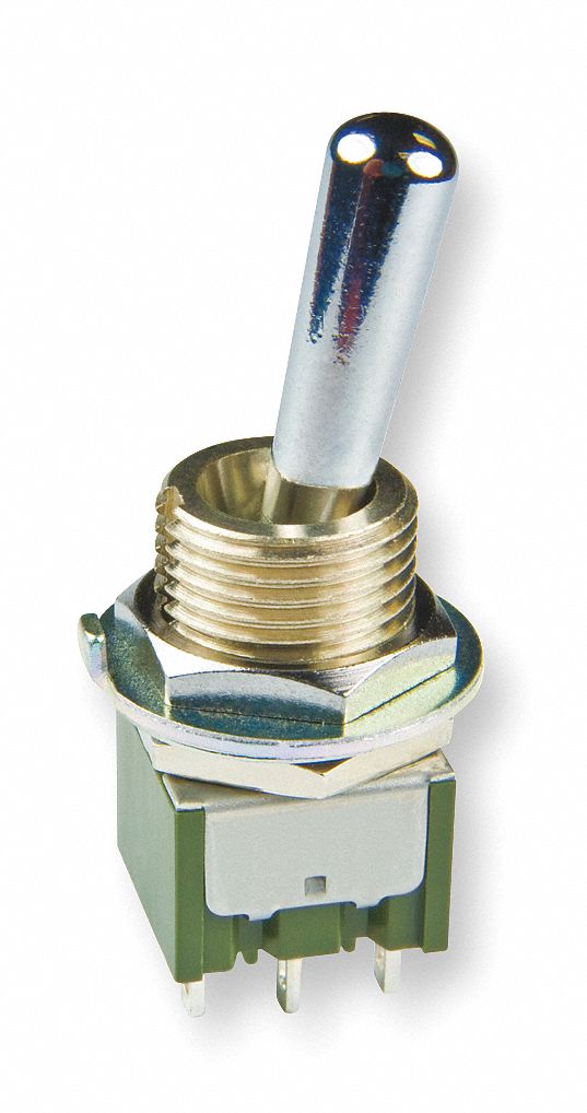 Toggle Switch, DPDT, 6 Conn., On/ On