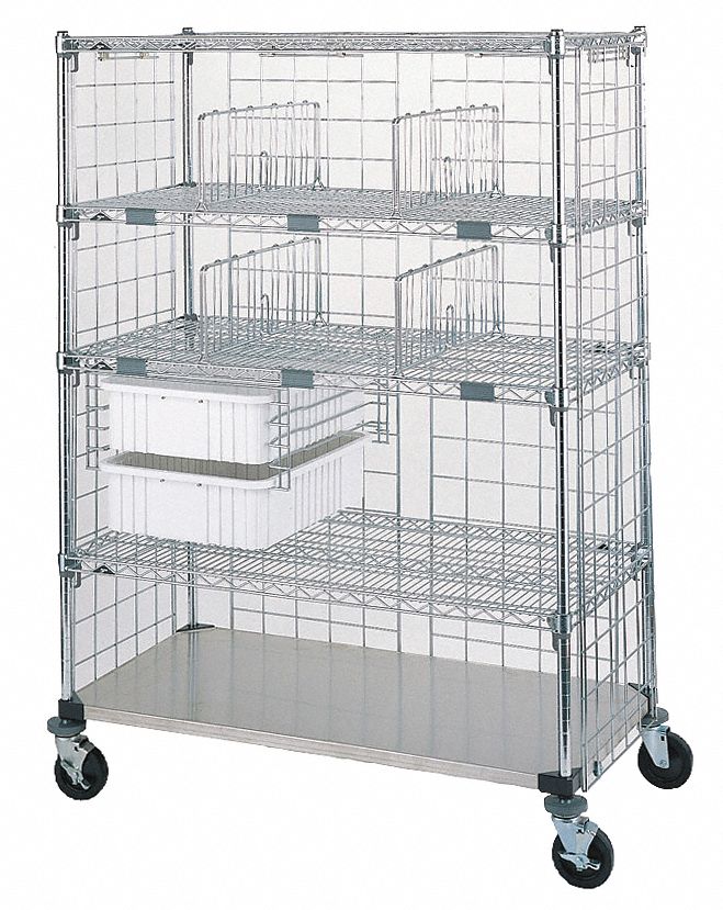 Exchange Cart, 24 In. W, 60 In. L