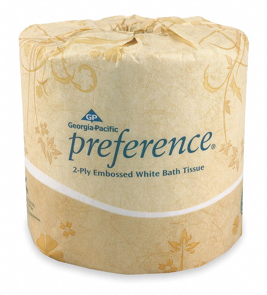 Toilet Paper, Preference, 2Ply, PK 80