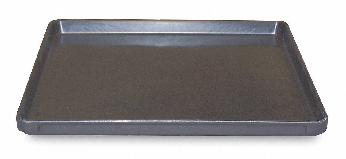 Stacking Tray, ESD, L 19 1/2 In, W19 1/2 In