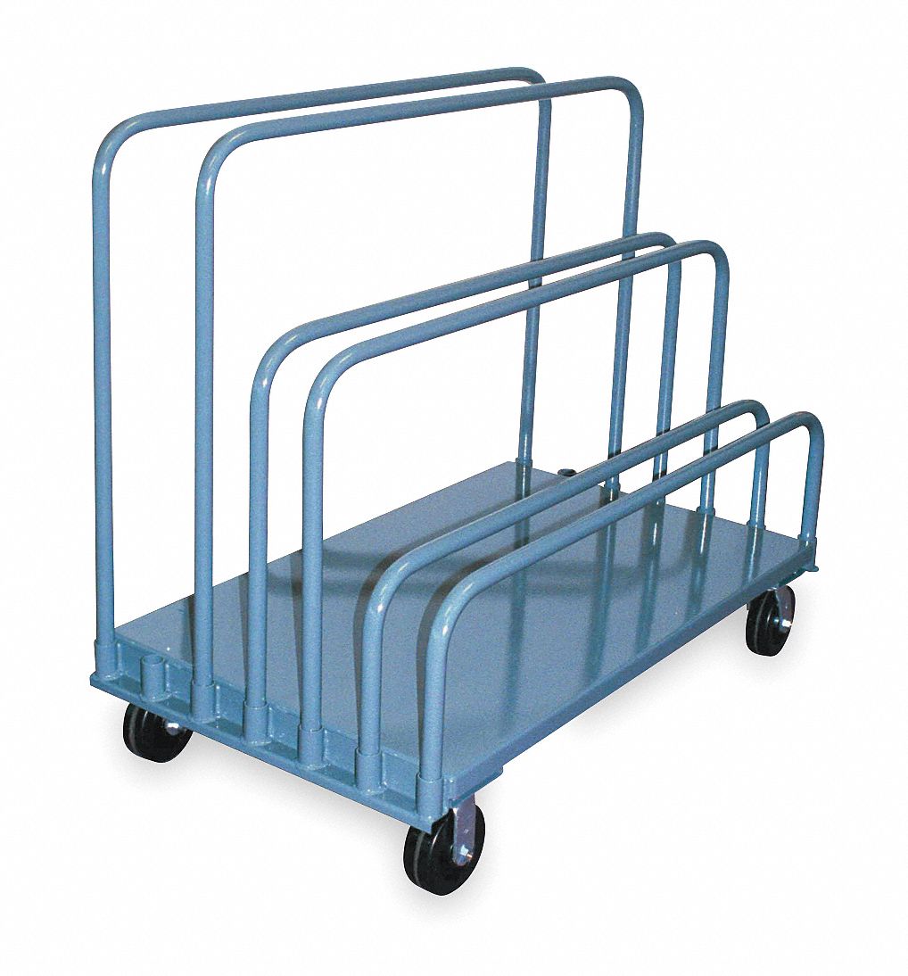 Adjustable Divider Panel Truck, Gray