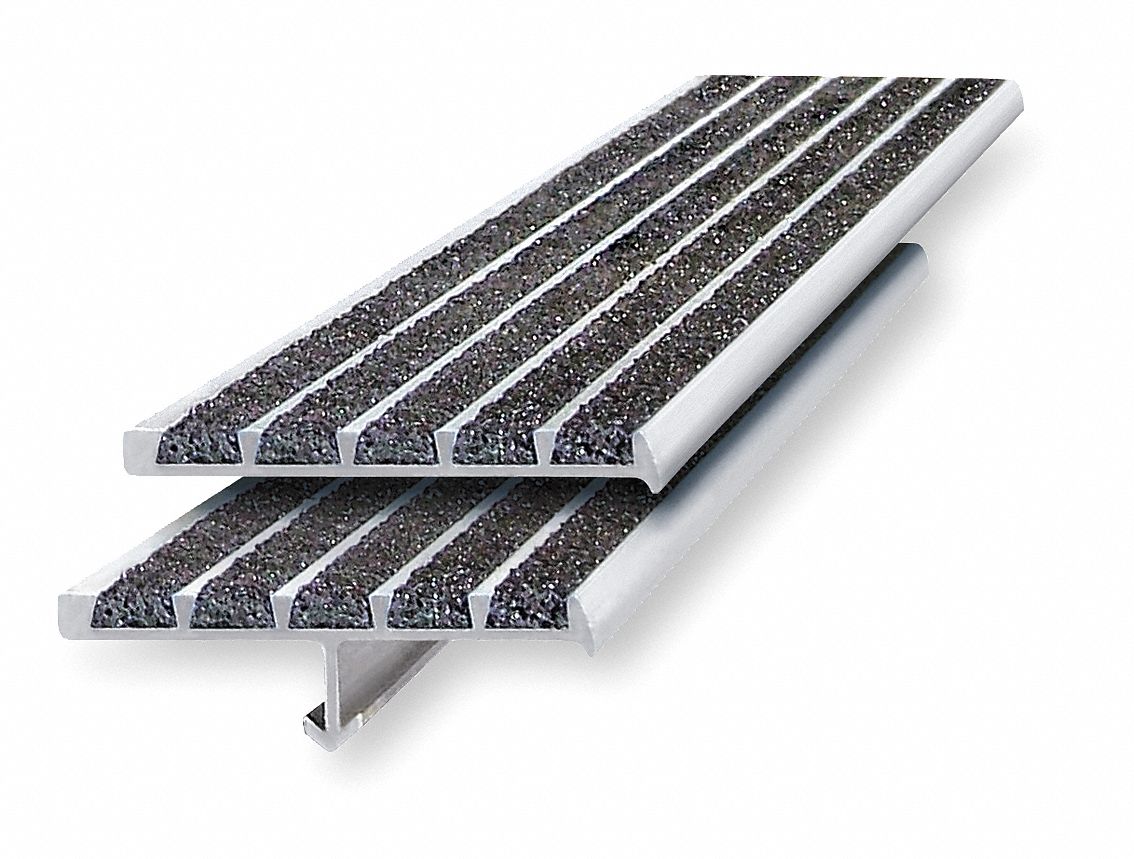 Stair Nosing, Black, Extruded Aluminum