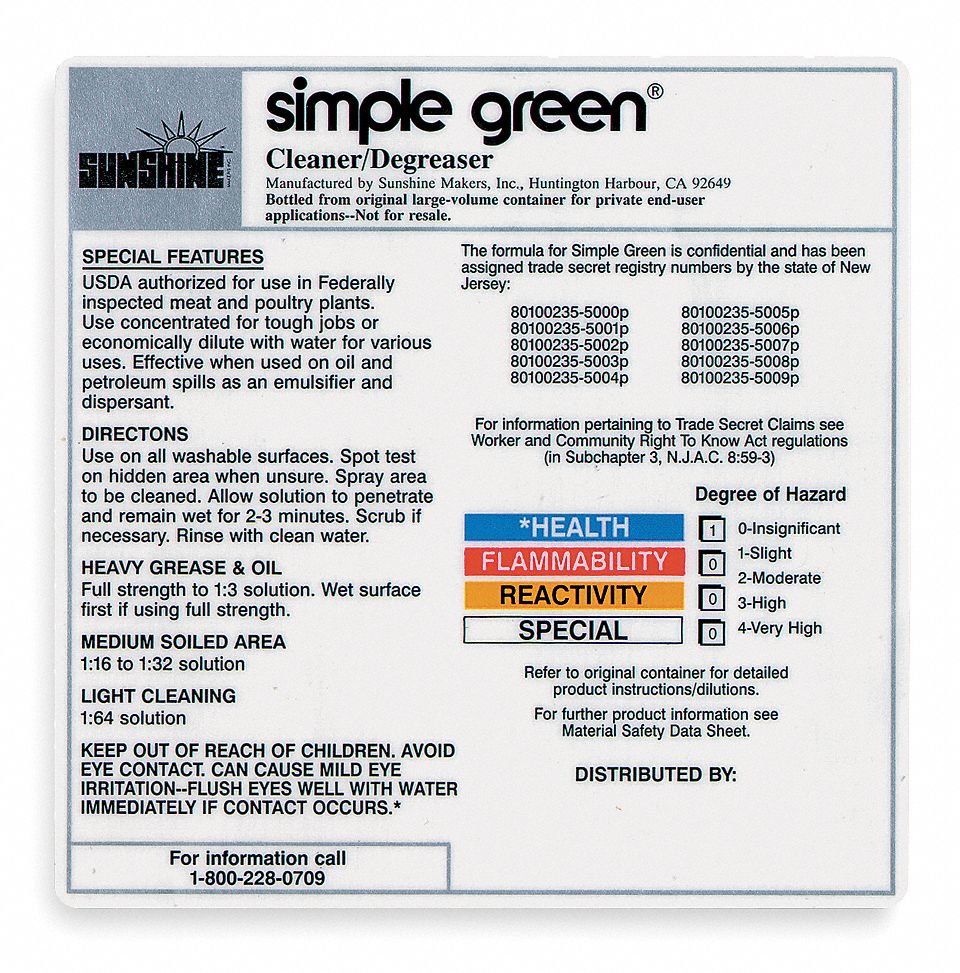 Secondary Label, PK 10
