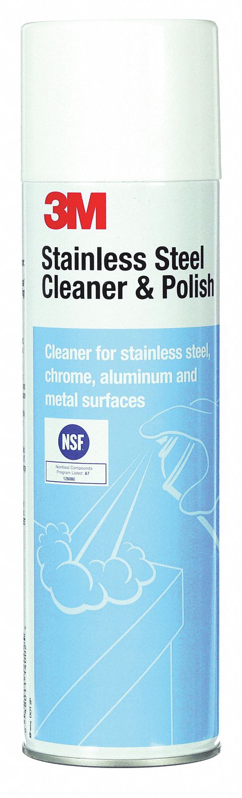 Cleaner and Polish, Size 21.5 oz., Lime