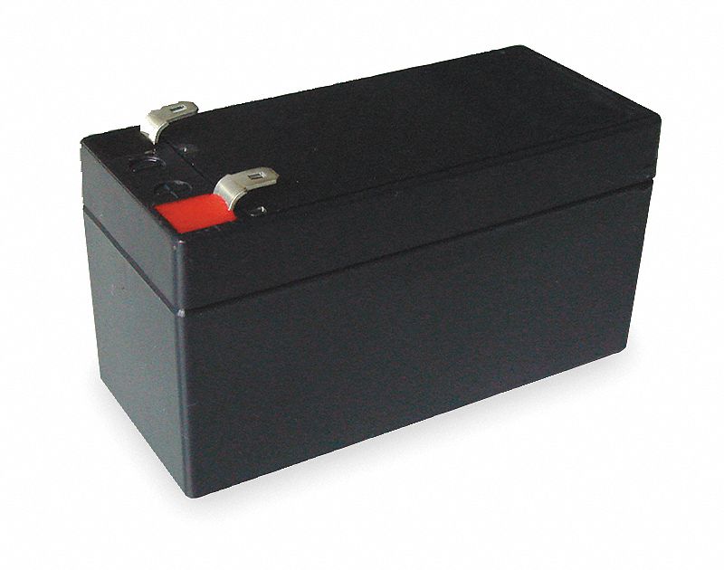 Battery, Sealed Lead Acid, 1.2Ah, Faston