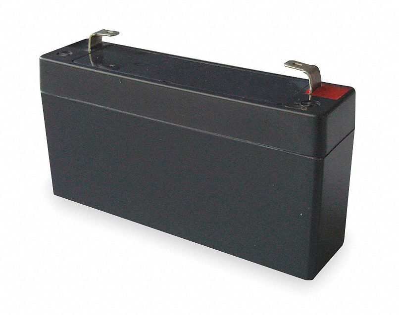 Battery, Sealed Lead Acid, 6V, 1.2Ah, Faston