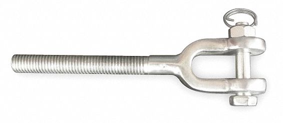 Turnbuckle, Jaw End, Left, 2200Lb, 6In