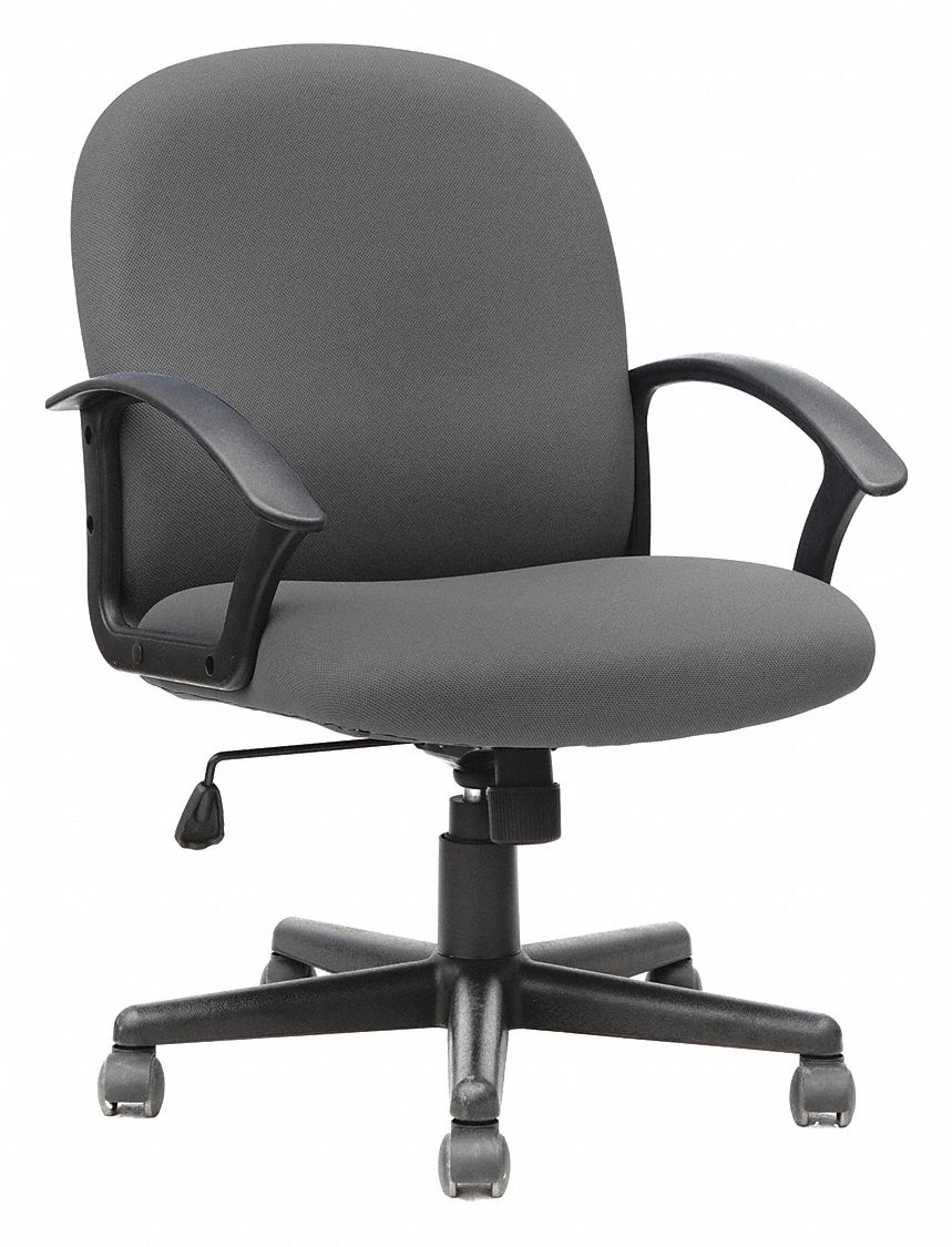 Midback Tilter Chair, Fabric Blk