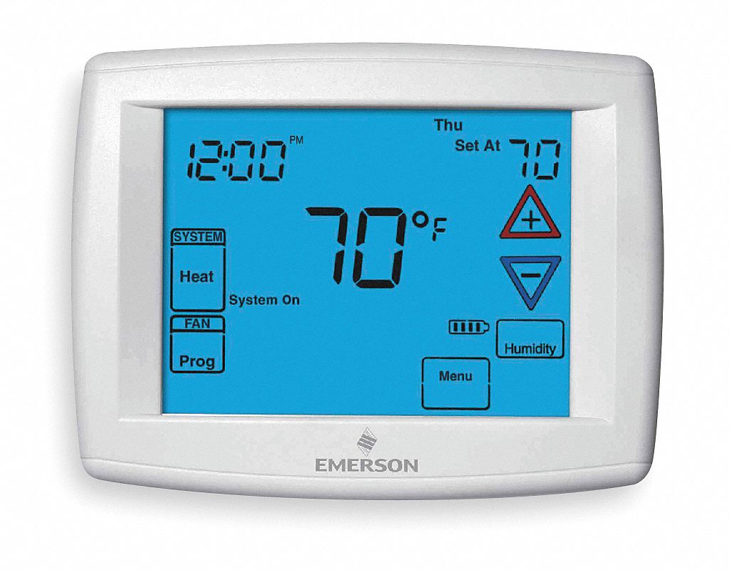 Touchscreen Thermostat, 3H, 2C, 5-1-1 Prog