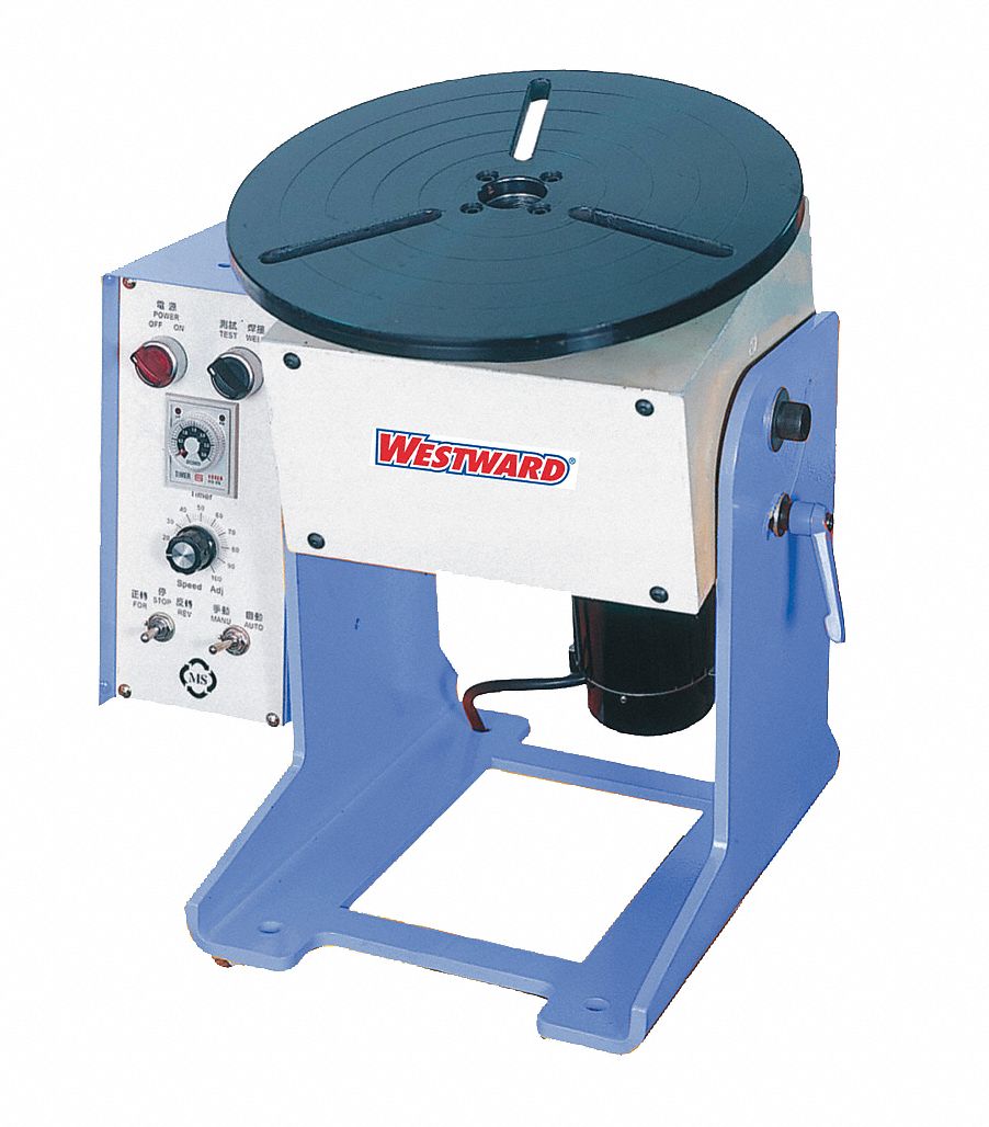 Welding Positioner, Vertical Load 132 Lbs