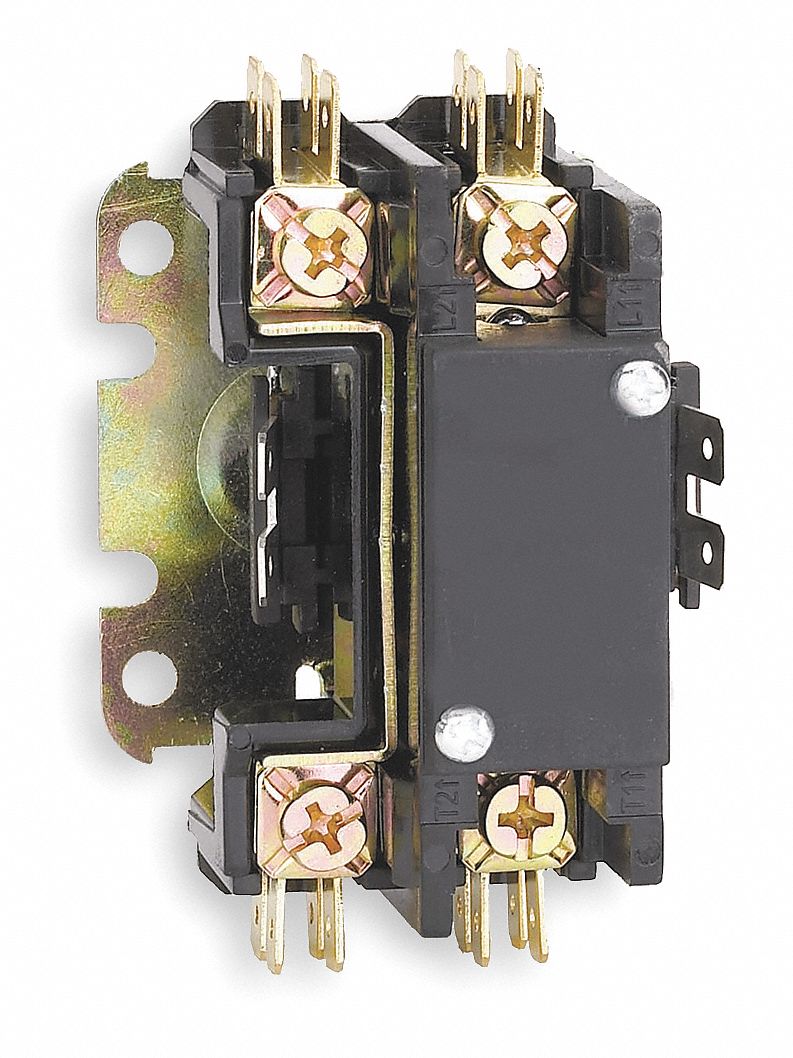 DP Contactor, 120VAC, 20A, Open, 1P