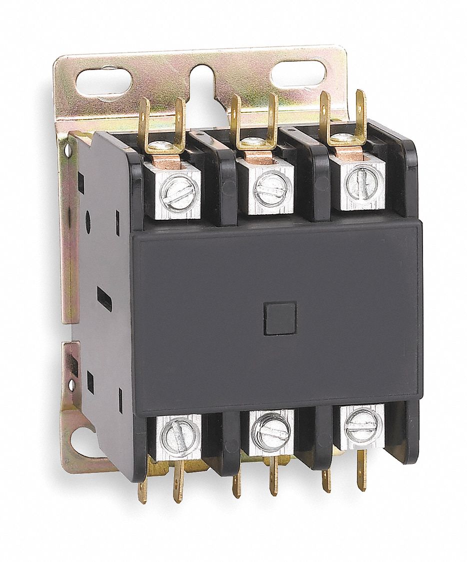 DP Contactor, 120VAC, 40A, Open, 3P
