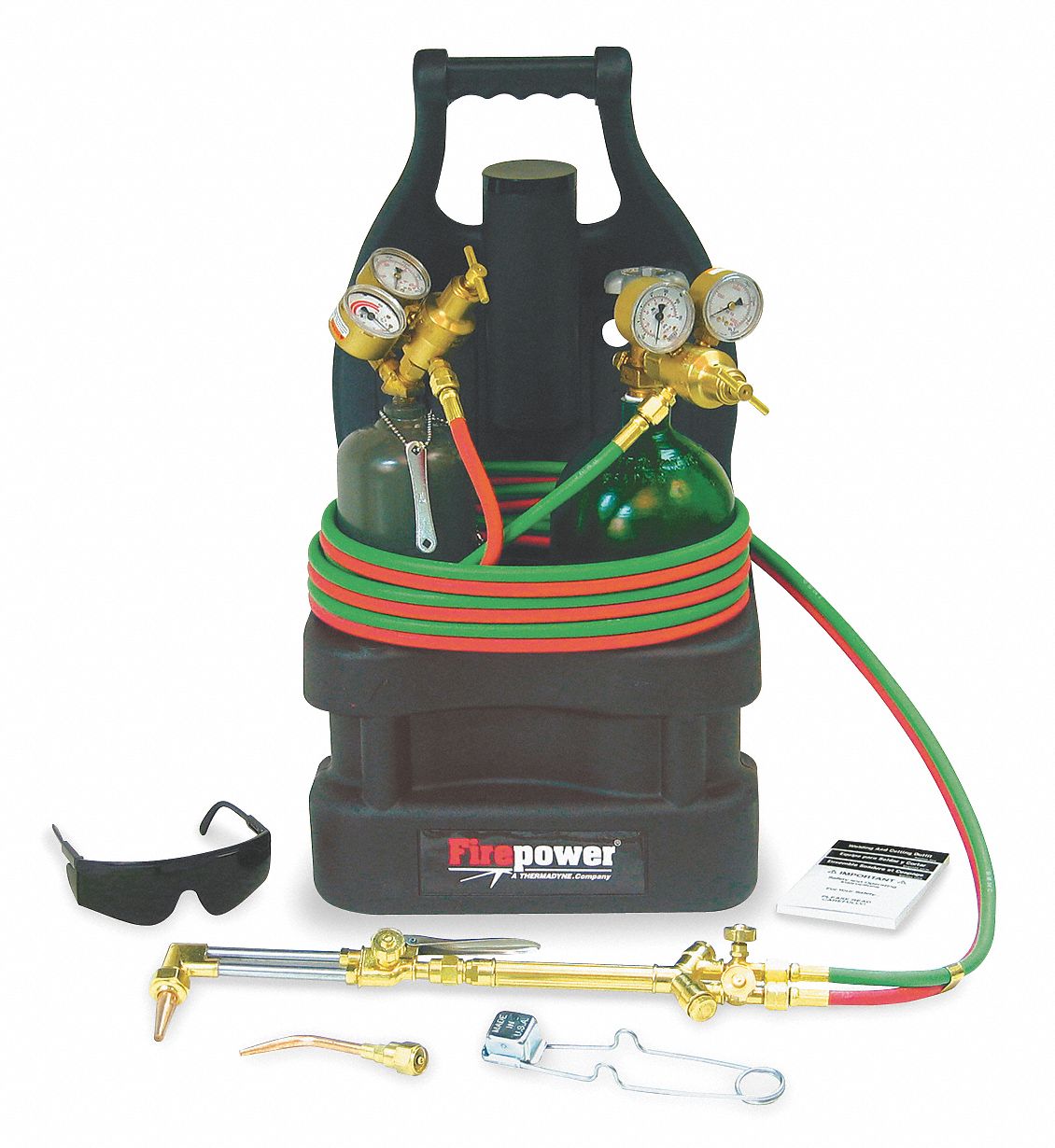 Weld/Cutting Outfit, #2 Nozzle, #0 Cut Tip