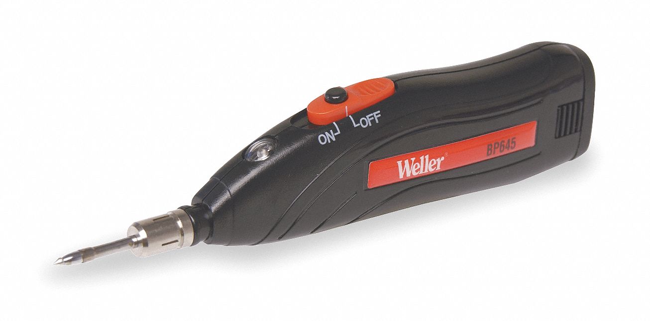 Cordless Soldering Iron, 3 AA, 6 W, 900 F