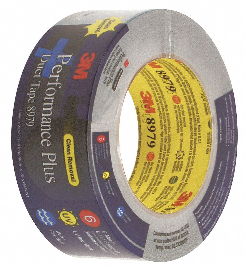 Duct Tape, 2 x 25 yd, 12.6 mil, Slate Blue