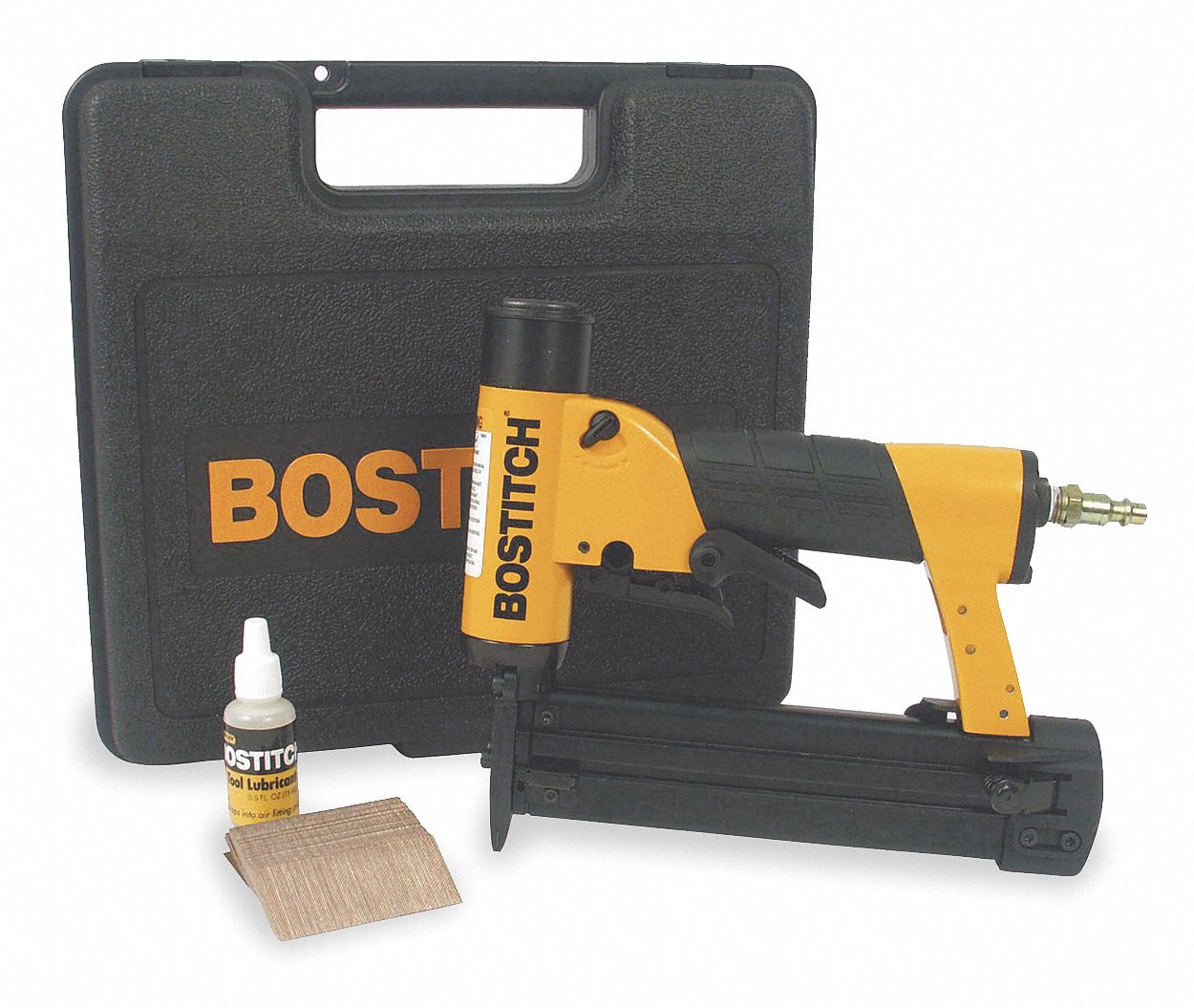 Air Pin Nailer Kit, Adh, 1/2 to 1-3/16 In.