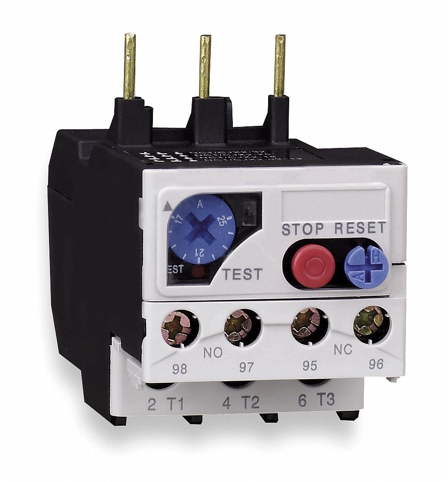 Overload Relay, Dayton, 0.63 - 1 Amp Range
