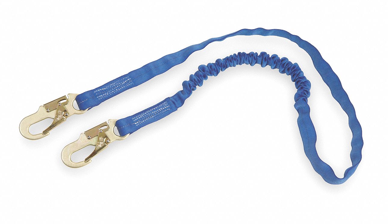Lanyard, 1 Leg, Polyester, Blue