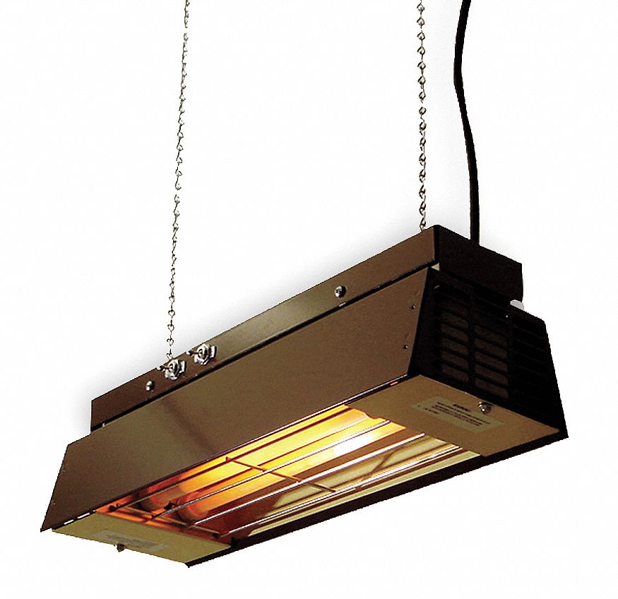 Electric Infrared Heater, 3072/1536 BtuH