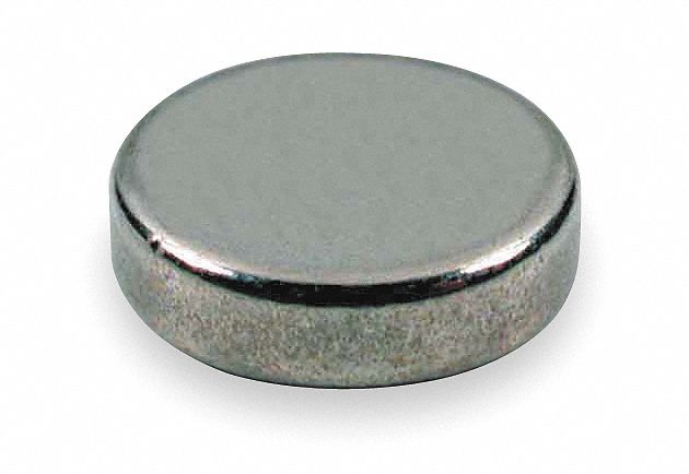 Disc Magnet, Rare Earth, 2.9 Lb, 0.375 In
