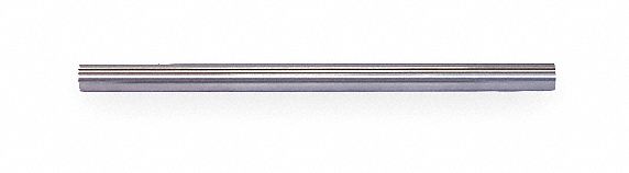 Horizontal Rail, 3 Ft, Brushed Chrome