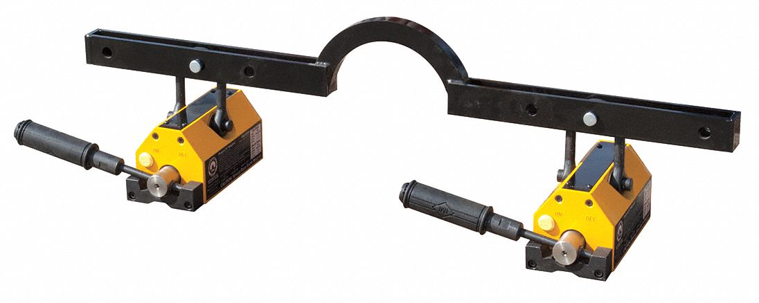 Manhole Cover Lift Magnet, 400 Lb Cap