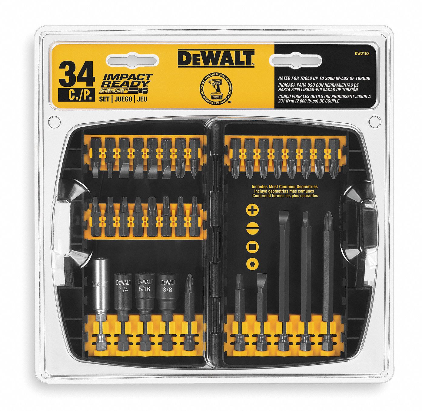Impact Ready Driver Kit, 34 Pc