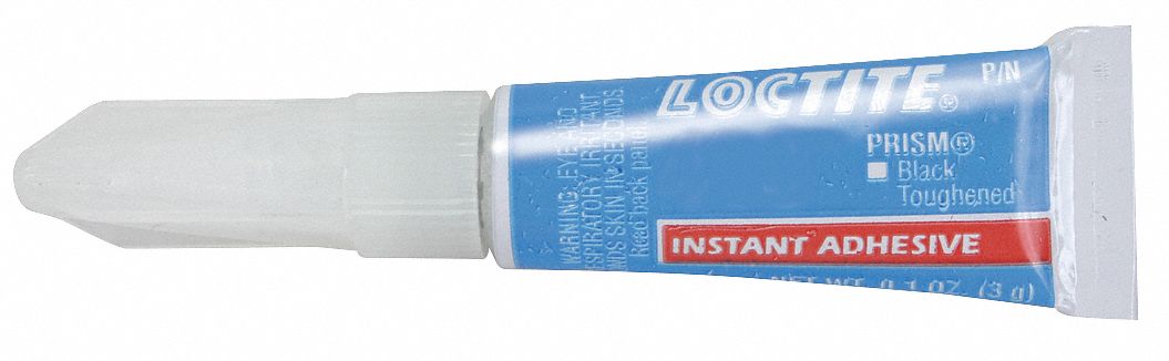 Instant Adhesive, Gel, 3g Tube, Clear