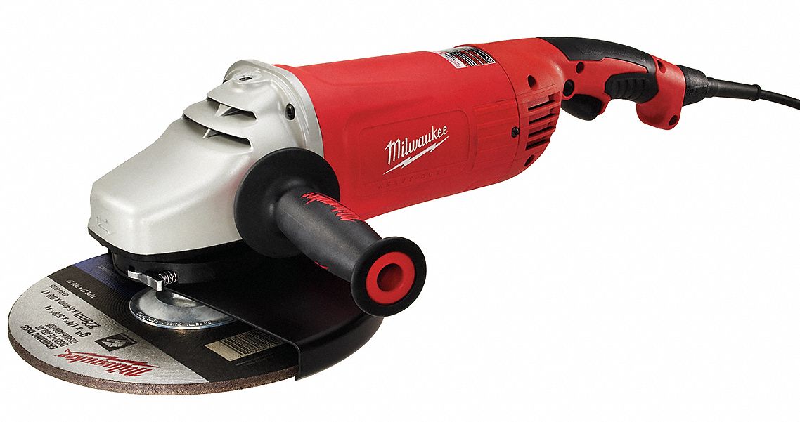 R/A Sander/Grinder, 7/9 In, 120V, 15A